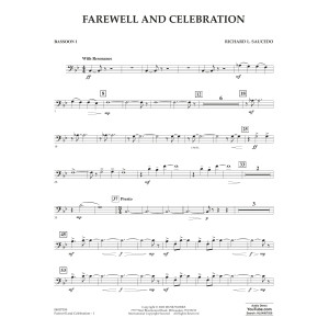Farewell and Celebration - Bassoon 1