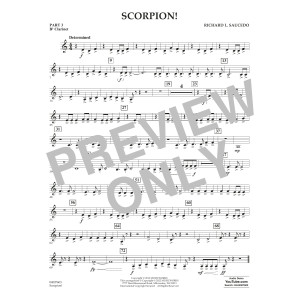 Scorpion! - Pt.3 - Bb Clarinet