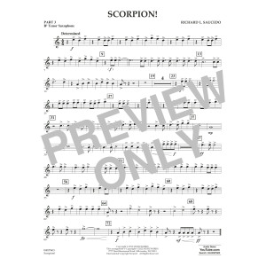 Scorpion! - Pt.3 - Bb Tenor Saxophone