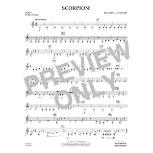 Scorpion! - Pt.4 - Bb Bass Clarinet