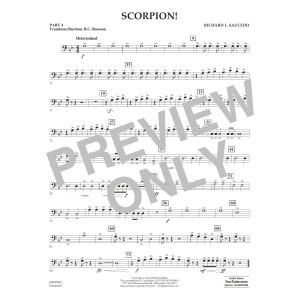 Scorpion! - Pt.4 - Trombone/Bar. B.C./Bsn.