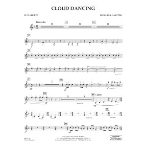 Cloud Dancing - Bb Clarinet 2