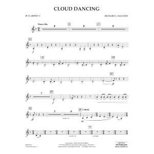 Cloud Dancing - Bb Clarinet 3