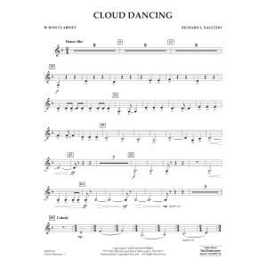 Cloud Dancing - Bb Bass Clarinet
