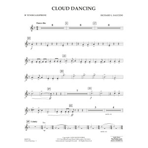 Cloud Dancing - Bb Tenor Saxophone