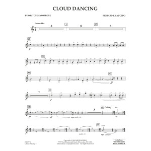 Cloud Dancing - Eb Baritone Saxophone