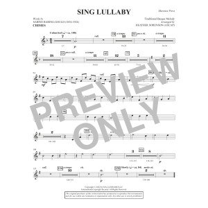 Sing Lullaby (arr. Heather Sorenson) - Chimes