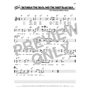 Between The Devil And The Deep Blue Sea (arr. Robert Rawlins)