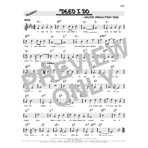 'Deed I Do (arr. Robert Rawlins)