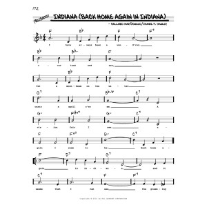 Indiana (Back Home Again In Indiana) (arr. Robert Rawlins)