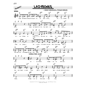 Lazybones (arr. Robert Rawlins)