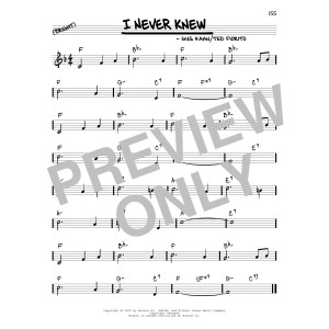 I Never Knew (arr. Robert Rawlins)