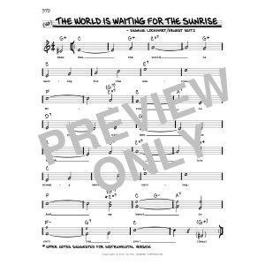 The World Is Waiting For The Sunrise (arr. Robert Rawlins)
