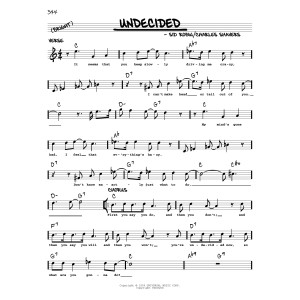 Undecided (arr. Robert Rawlins)