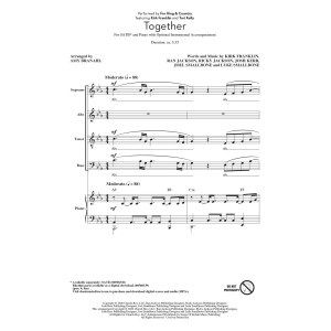Together (feat. Kirk Franklin and Tori Kelly) (arr. Amy Branahl)