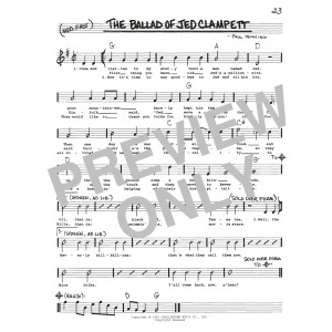 Ballad Of Jed Clampett