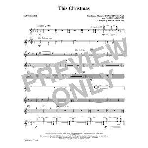 This Christmas (arr. Roger Emerson) - Synthesizer