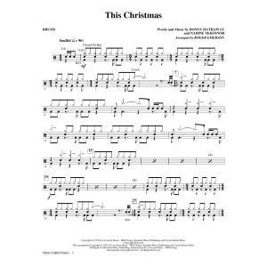 This Christmas (arr. Roger Emerson) - Drums