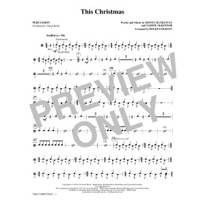 This Christmas (arr. Roger Emerson) - Percussion