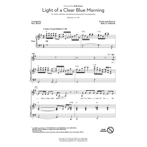 Light Of A Clear Blue Morning (arr. Mac Huff)