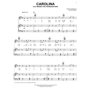 Carolina (from Where The Crawdads Sing)