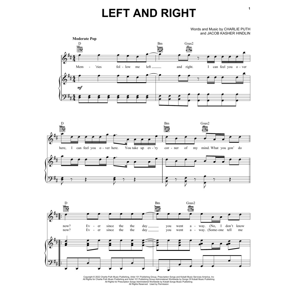 Left And Right (feat. Jung Kook of BTS)