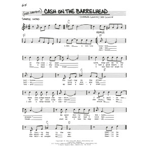 Cash On The Barrelhead