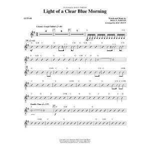 Light of a Clear Blue Morning (arr. Mac Huff) - Guitar