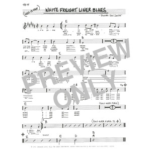 White Freight Liner Blues