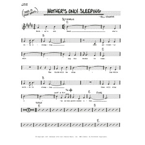 Mother's Only Sleeping