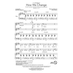 How We Change (Schmigadoon Finale) (from Schmigadoon!) (arr. Roger Emerson)