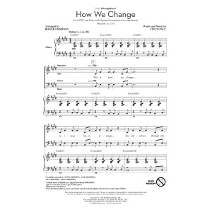 How We Change (Schmigadoon Finale) (from Schmigadoon!) (arr. Roger Emerson)