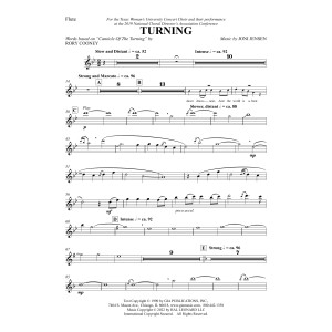Turning (arr. Joni Jensen) - Flute
