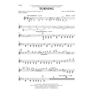 Turning (arr. Joni Jensen) - Violin