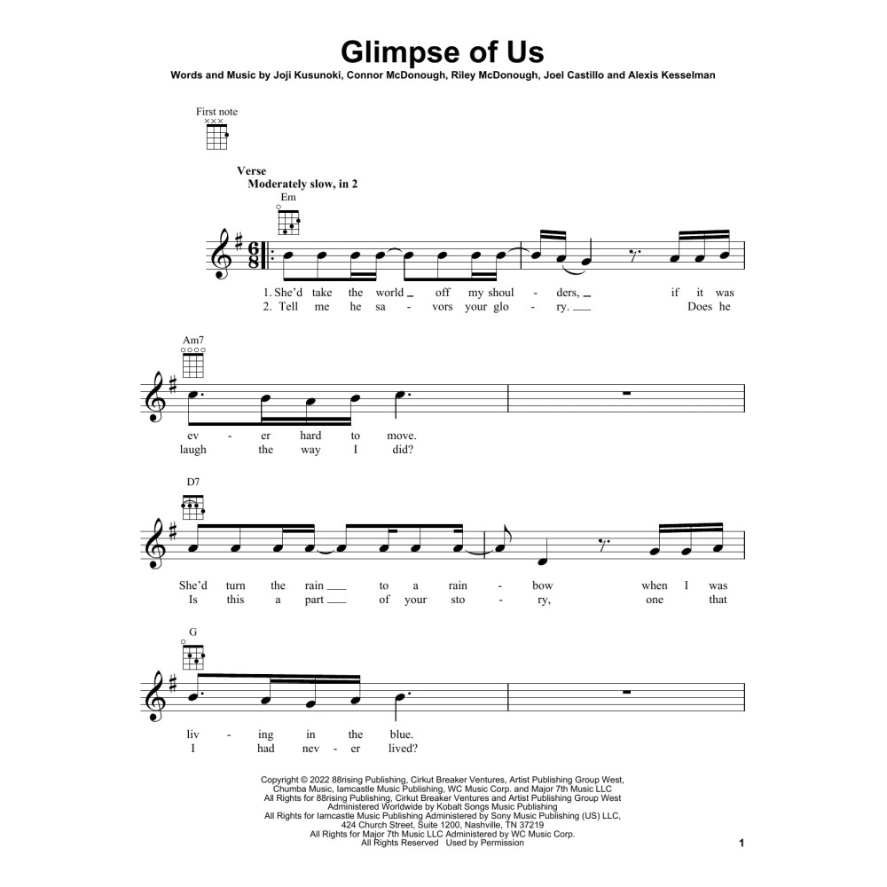 Glimpse Of Us