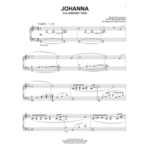 Johanna (from Sweeney Todd) (arr. Phillip Keveren)