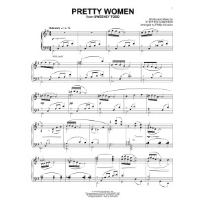 Pretty Women (from Sweeney Todd) (arr. Phillip Keveren)