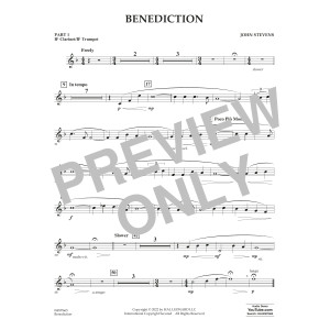 Benediction - Pt.1 - Bb Clarinet/Bb Trumpet