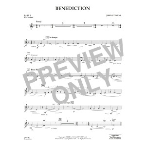Benediction - Pt.3 - Bb Clarinet