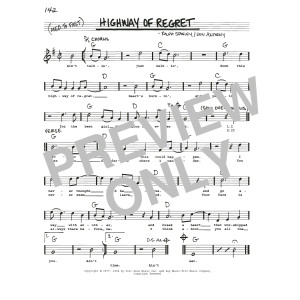 Highway Of Regret