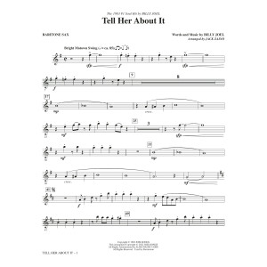 Tell Her About It (arr. Jack Zaino) - Baritone Sax