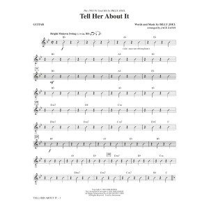 Tell Her About It (arr. Jack Zaino) - Guitar