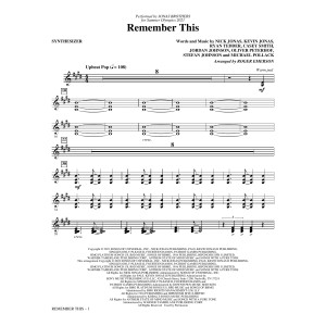 Remember This (arr. Roger Emerson) - Synthesizer