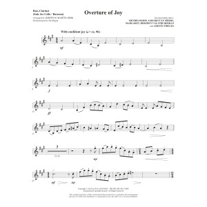 A Weary World Rejoices (A Chamber Cantata For Christmas) - Bass Clarinet (sub. Cello/Bsn)