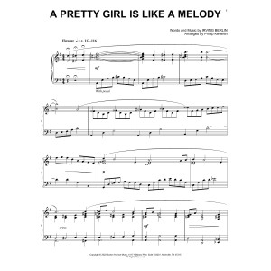 A Pretty Girl Is Like A Melody (arr. Phillip Keveren)