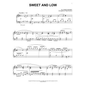 Sweet And Low (arr. Phillip Keveren)