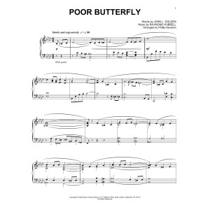 Poor Butterfly (arr. Phillip Keveren)