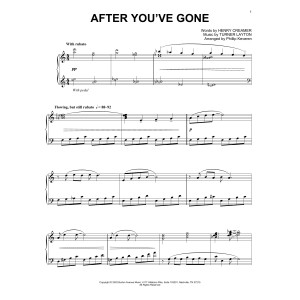 After You've Gone (arr. Phillip Keveren)