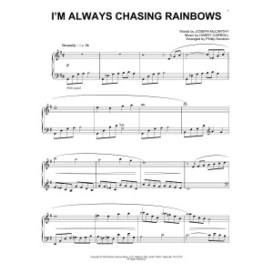 I'm Always Chasing Rainbows (arr. Phillip Keveren)