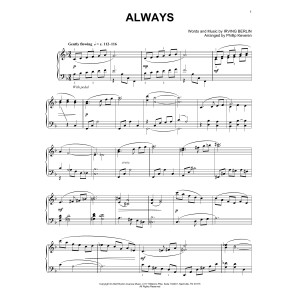 Always (arr. Phillip Keveren)